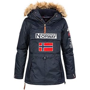 Geographical Norway - Damesparka Boomera, Donkerblauw, XXL