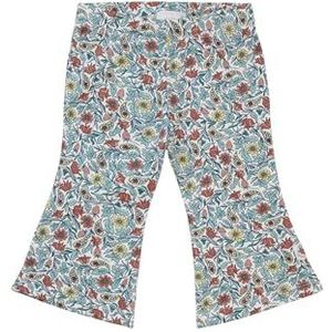 Noppies Baby Babymeisjes Girls Nome Flared All Over Print Leggings, Blue Surf-P425, 80, Blue Surf - P425, 80 cm