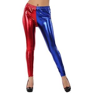 Atosa 63060 Clown-leggings, rood/blauw