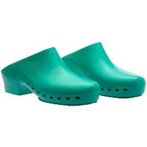 CALZURO Sanitair Clogs Classic S zonder professionele gaten CE - 39-40 - Groen