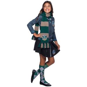 Rubie's Officiële Harry Potter Gryffindor sjaal voor volwassenen en kinderen Slytherin Eén maat multicolor