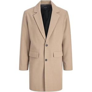 Jack & Jones - Harris - Jas - Knielengte - Geweven Stof - Gerecyclede Polyester Voering