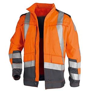 KÜBLER Workwear Kübler Safety X Werkjas voor heren, warnorange, maat 26, werkjas van gemengd weefsel, gecertificeerd