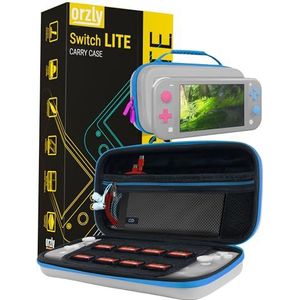 Orzly draagtas compatibel met Nintendo Switch - opbergtas / - harde schaal case / cover/hoes/beschermhoes voor gebruik met de Nintendo Switch console & accessoires (Z&Z Edition)