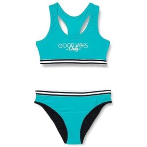 Haute pression Tweedelig badpak voor meisjes, Turkoois, 12-16 ans
