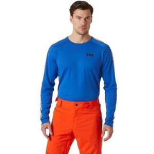 LIFA - ACTIVE Stripe Crew - Longsleeve - Zwart - 65% Gerecycled Polyester, 35% Polypropyleen