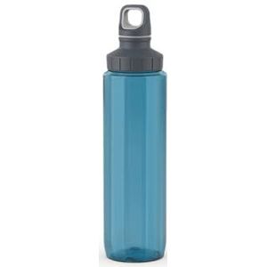 Tefal Drink2Go N3032410 Drinkfles, 0,7 l, blauw, herbruikbare fles, 100% waterdicht, schroefsluiting, vaatwasmachinebestendig, ISCC gecertificeerd, milieuvriendelijk, BPA-vrij, gemaakt in Duitsland,