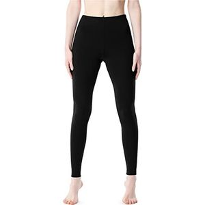 Bellivalini Dames Lange Legging BLV50-203 (Zwart, L)