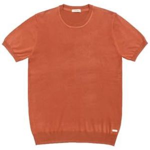GIANNI LUPO Heren T-shirt van jersey GL510S-S24, Roest, S