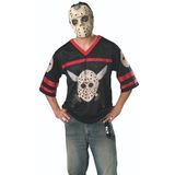 Rubie's 888094XL Officieel Jason hockeyshirt en EVA-masker kostuum, volwassenen, X-Large.