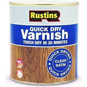 Rustins Quick Dry Satin lak 500 ml helder