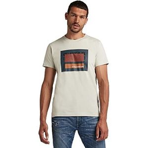 G-STAR RAW Heren Originals Hooded Sweatshirt, Grijs (Mineral Gray 336-C958), XS