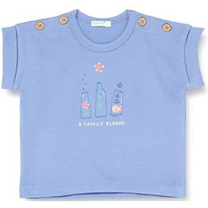 United Colors of Benetton T-shirt voor meisjes, suikerpapier 27k, 62 cm