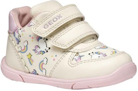 Geox - Zapito - Sneakers - Ivoor Roze - Kinderen