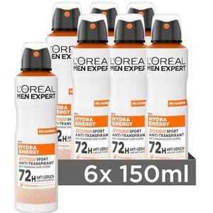 L'Oréal Paris - Men Expert - Deo Hydra Energy Extreme Sports - 6 x 50 ml
