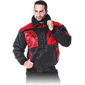 Iceberg_Bcm gevoerde beschermende jas, zwart-rood, maat M