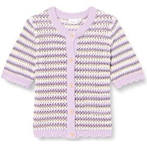 NAME IT - NMFJUSINE SS - Gebreide Cardigan - Orchid Bloom