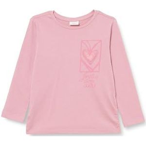 s.Oliver T-shirt voor meisjes met lange mouwen, roze, 128 cm
