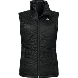 Schöffel Dames Hybrid Vest Stams L vest, zwart, 44