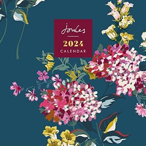 2024 Joules Bloemen Vierkante Kalender