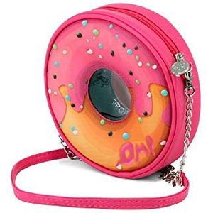 Oh My Pop Oh My Pop! Pinknut-Round Shoulder Bag schoudertas 18 centimeter roze
