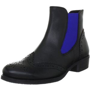 s.Oliver Selection 5-5-25357-39 dames fashion halfhoge laarzen & enkellaarzen, zwart zwart 1, 38 EU