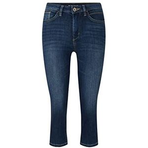 TOM TAILOR Dames Kati Capri Jeans 1030446, 10282 - Dark Stone Wash Denim, 27