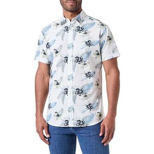 JJCHILL AOP Shirt SS, cloud dancer, L