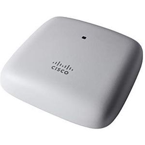 Cisco Business 140AC 802.11ac 2x2 Wave 2 Access Point 1 GbE poort - Plafond Mount - 3 Pack Bundel, beperkte levenslange bescherming (3-CBW140AC-E)