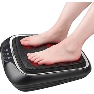 RENPHO Shiatsu-voetmassageapparaat, met warmte, rustgevend, ontspannend, professioneel, verstelbaar, elektrisch apparaat, diep kneden, met afneembare hoes