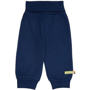 loud + proud Interlock Kinderbroek, uniseks, GOTS-gecertificeerd, vrijetijdsbroek, ultra marine, 104 cm