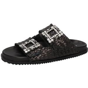 Melvin & Hamilton Slippers dames Eve 1, zwart, 35 EU