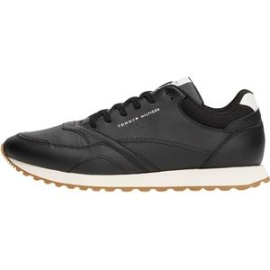 Tommy Hilfiger - NEW RUNNER EVA LTH ESS - Sneakers - Zwart