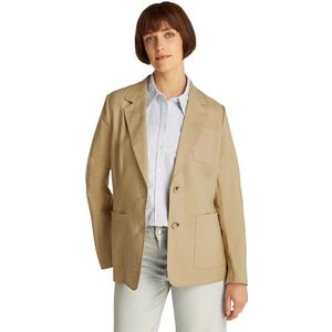 Tommy Hilfiger - ESS LINEN REGULAR SB BLAZER - Blazer - Blauw - Linnen