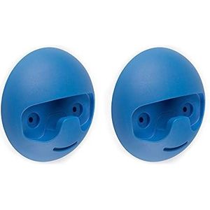 Emuca Wandhaak Napier, D 120 mm, Plastic, Blauw, 2 st.