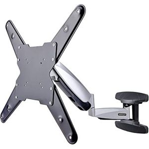 BONTEC Monitor Wall Mount Bracket for 13 to 42 Inch Screens, Gas Spring Arm  Wall Mount, Height Adjustable Articulating Single Arm Wall Stand with VESA