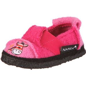 Nanga 0012 paard, meisjes pantoffels, Roze Licht Donker Roze, 25 EU