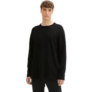 TOM TAILOR Denim T-shirt voor heren, 29999 - Black, XL