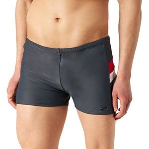 Haute pression 617, herenshorts, grijs/wit/rouge, 40