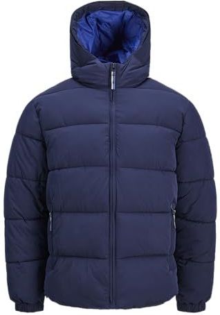 JACK & JONES - Donsjas - Blauw - Polyester