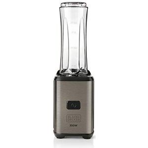 BLACK+DECKER BXJBA350E Staande mixer Grijs, Transparant 350 W
