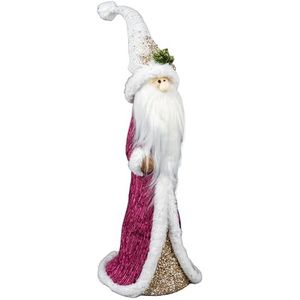 SHATCHI Bourgondische figuren rendier boom eenhoorn kerst tafelblad middenstuk pronkstukken huis kunst & ambacht Xmas Party venster decor, 76 cm Kerstman