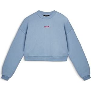 HAWKERS Mex Crop Sweatshirt, Blauw, L