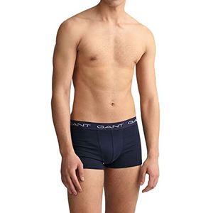 GANT Heren Trunk 7-pack boxershorts, marine, standaard, marineblauw
