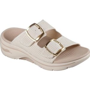 Skechers - On-The Go Walk Arch Fit 2.0 Chloe - Schuifsandalen - Natuurlijk