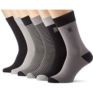 Serge Blanco Herensokken (verpakking van 6 stuks), As3/Ab, 39-42 EU