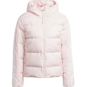 adidas Dames Dames Essentials 3-Stripes Mid Down Hooded Jacket S