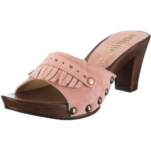 Andrea Conti Dames 0581116 slippers, roze, 41 EU