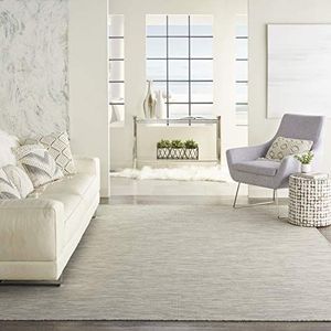 NOURISON Postiano Indoor/Outdoor Solid Lt Grey 4' x 6' Area Rug 4' x 6'