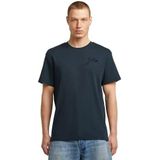 G-star - Script T-shirt - Korte Mouwen - Biologisch Katoen